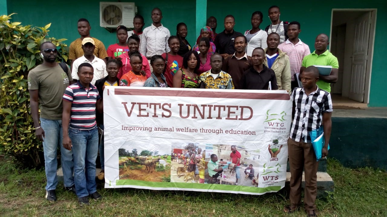 Tierschutzbildung in Liberia
